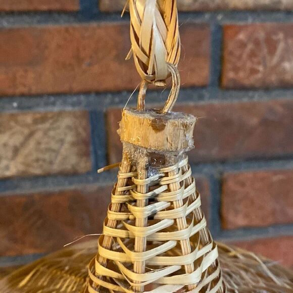 Vintage Sea Shell Macrame Chandelier Hanging Wind Chime Boho Beach Coastal MCM - Picture 6 of 6